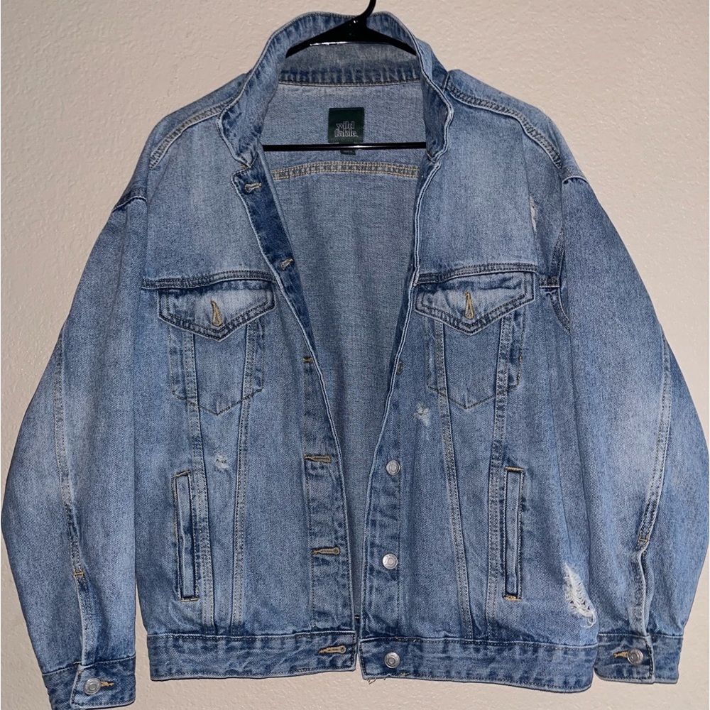 Denim jeans jacket